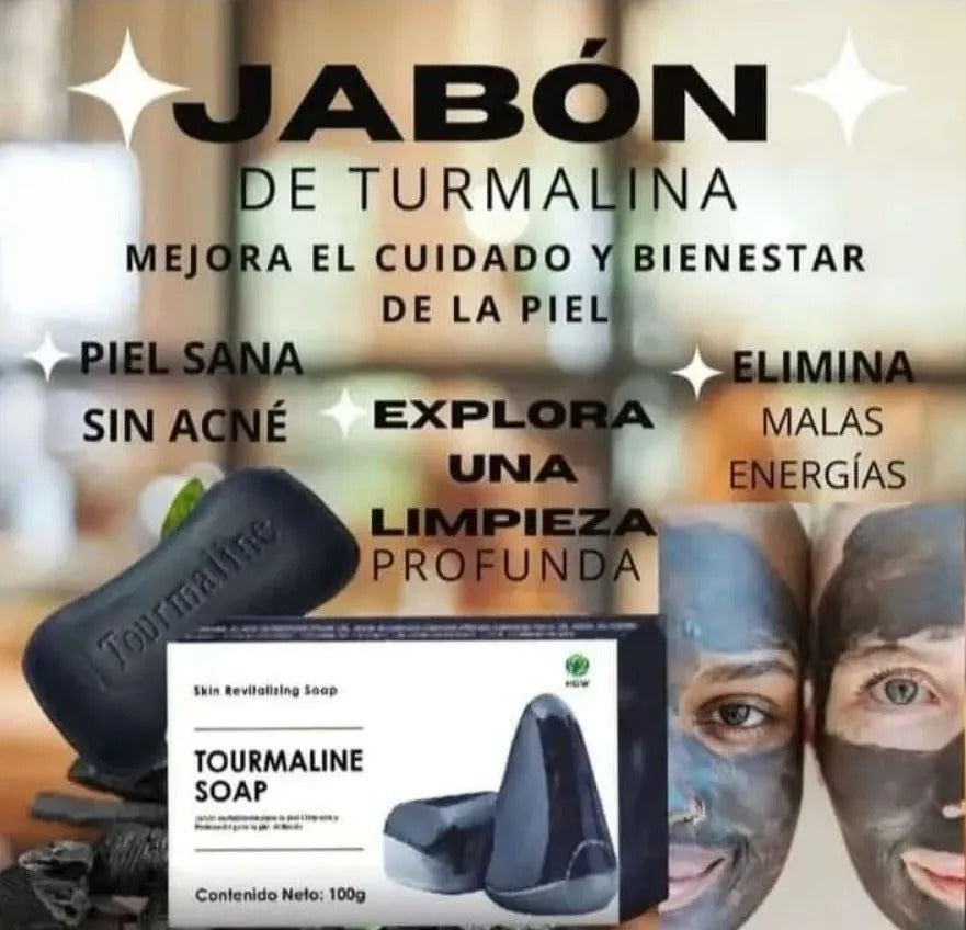 Jabòn Revitalizante de Turmalina